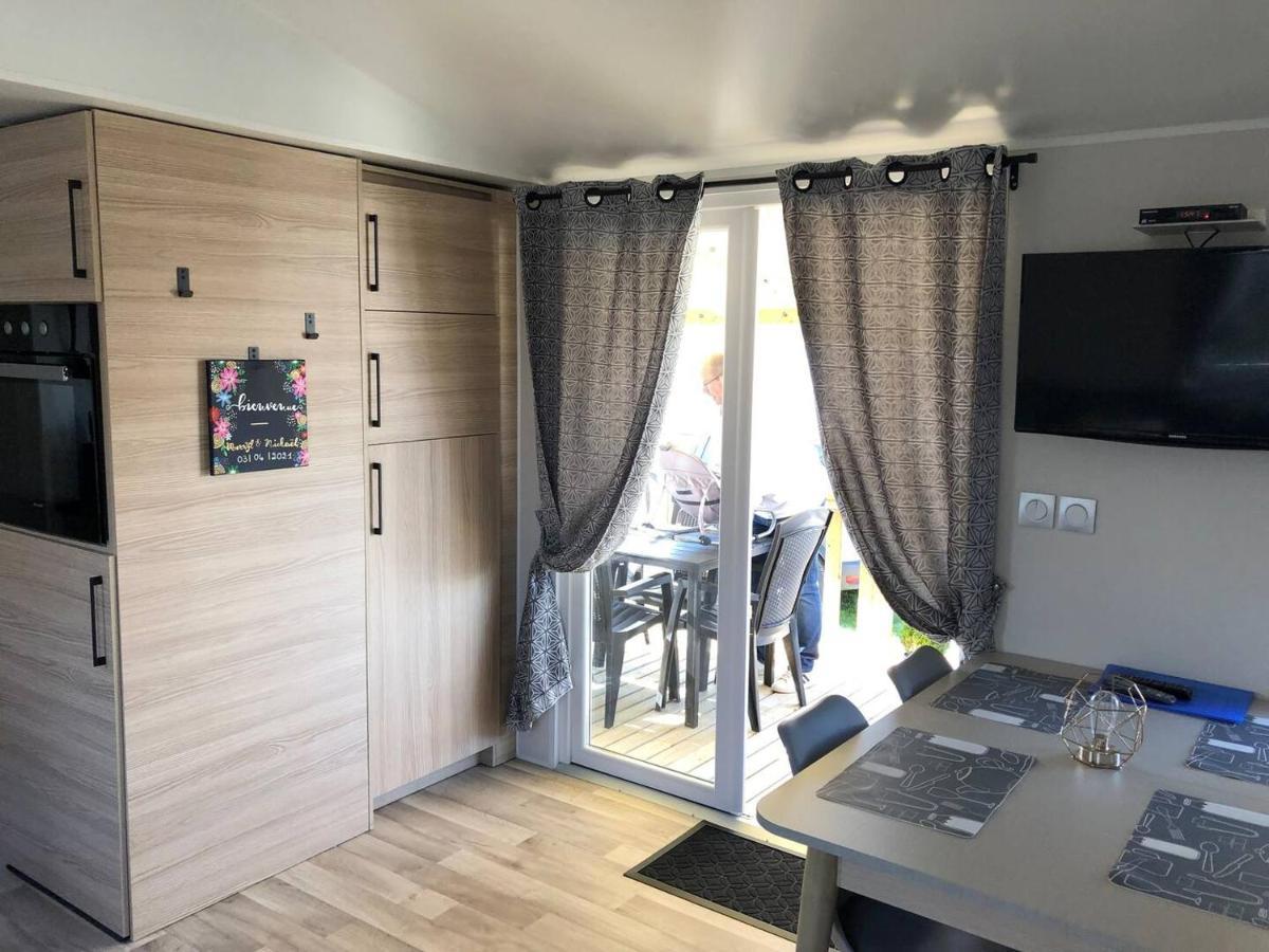 Mobil Home Neuf 6/8 Pers Biville-sur-Mer 외부 사진