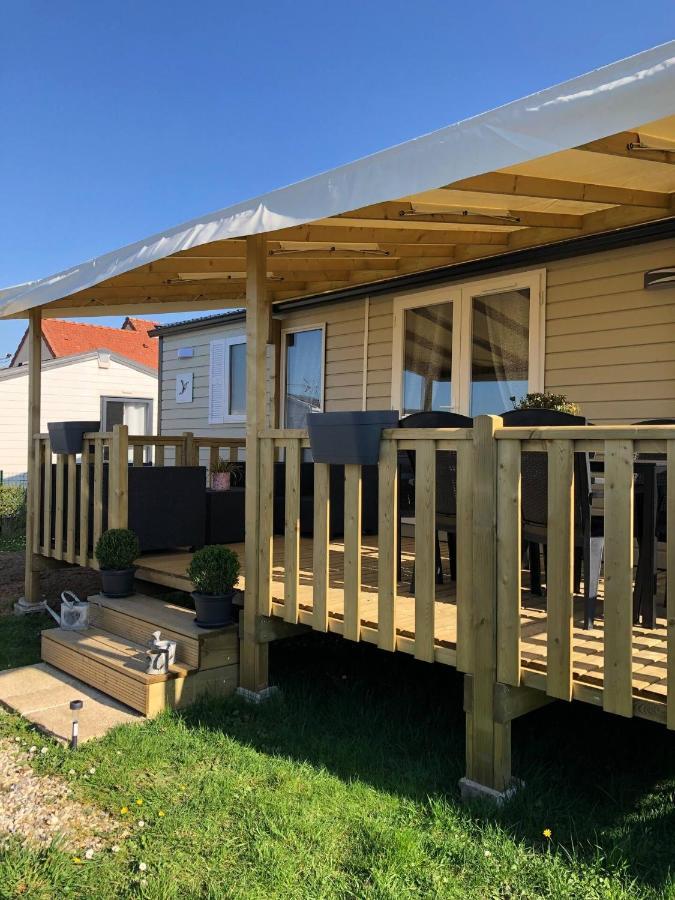 Mobil Home Neuf 6/8 Pers Biville-sur-Mer 외부 사진